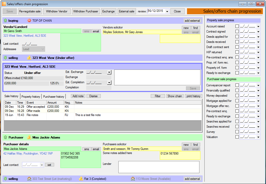 Viewing The Sales Chain – Vebra/Encore Live